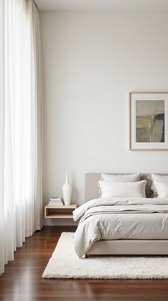 minimalist bedroom design elements