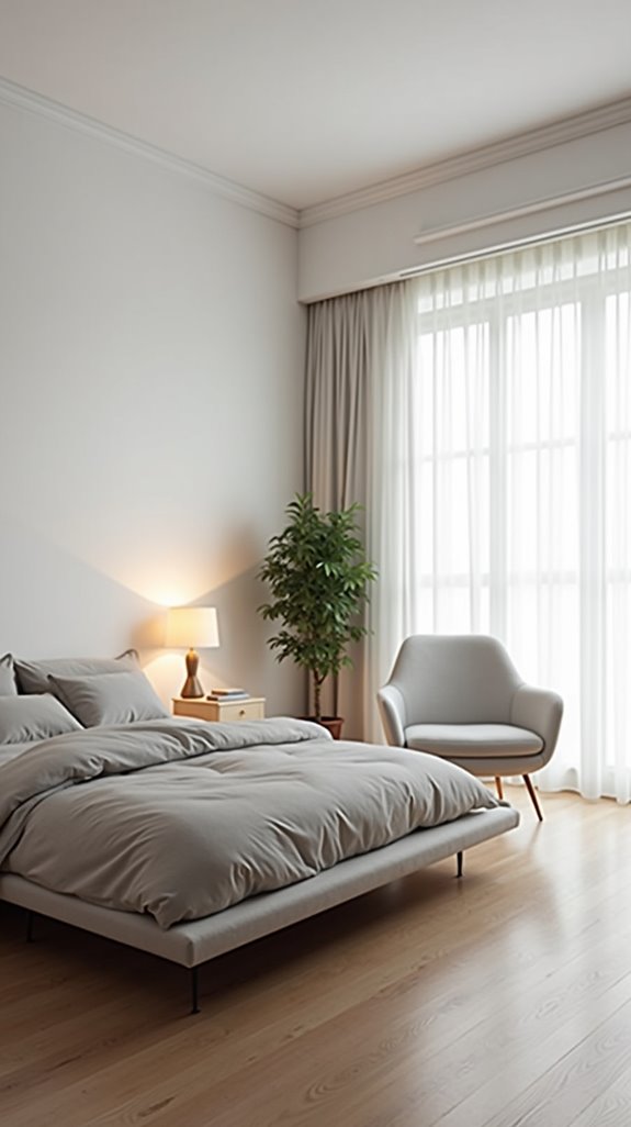 minimalist bedroom design elements