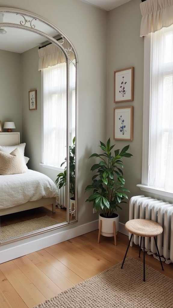 mirrors create expansive illusions