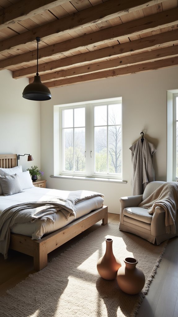 mixed materials enhance decor