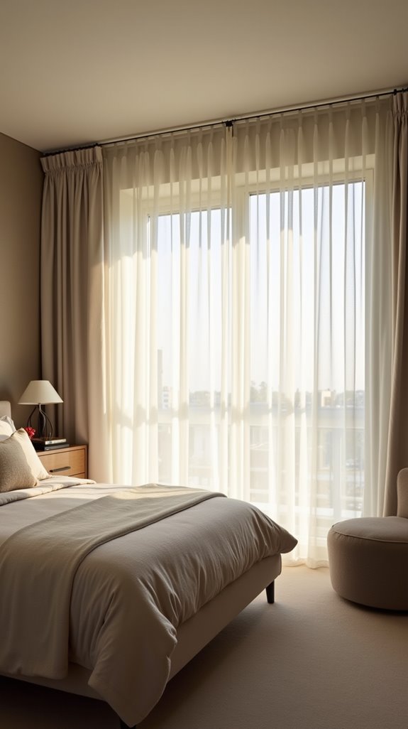 modern transparent vinyl panels