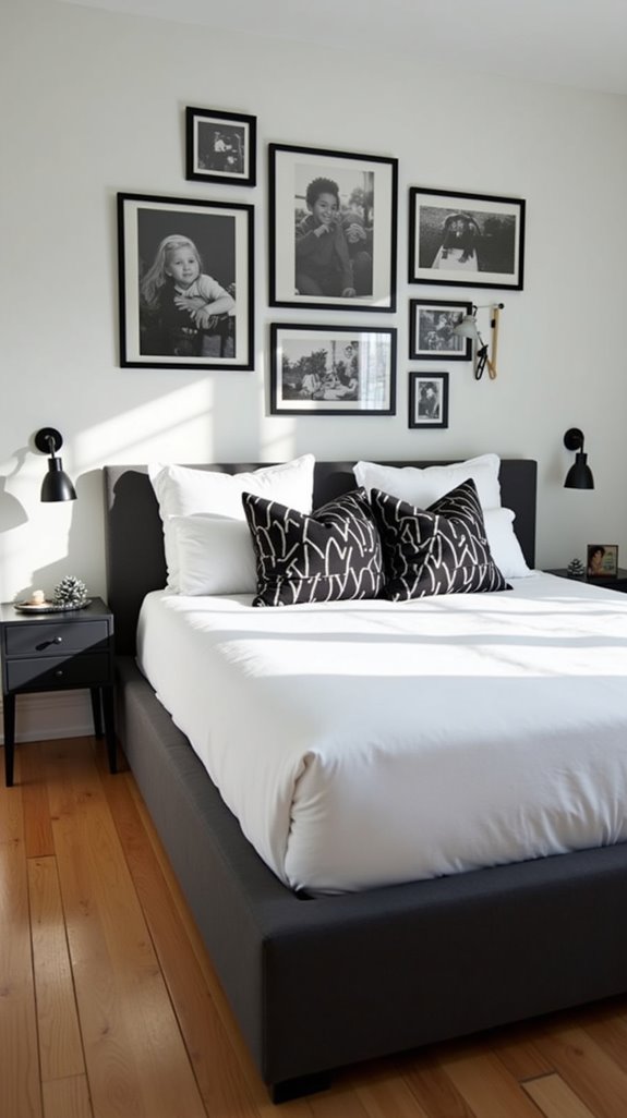 monochrome memory photo styling