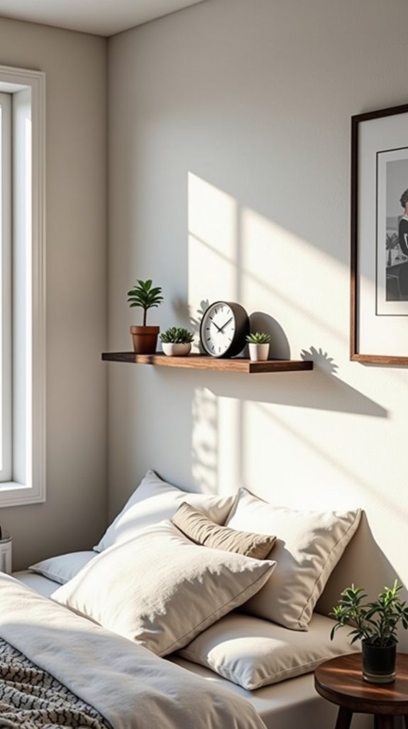 mount a stylish shelf