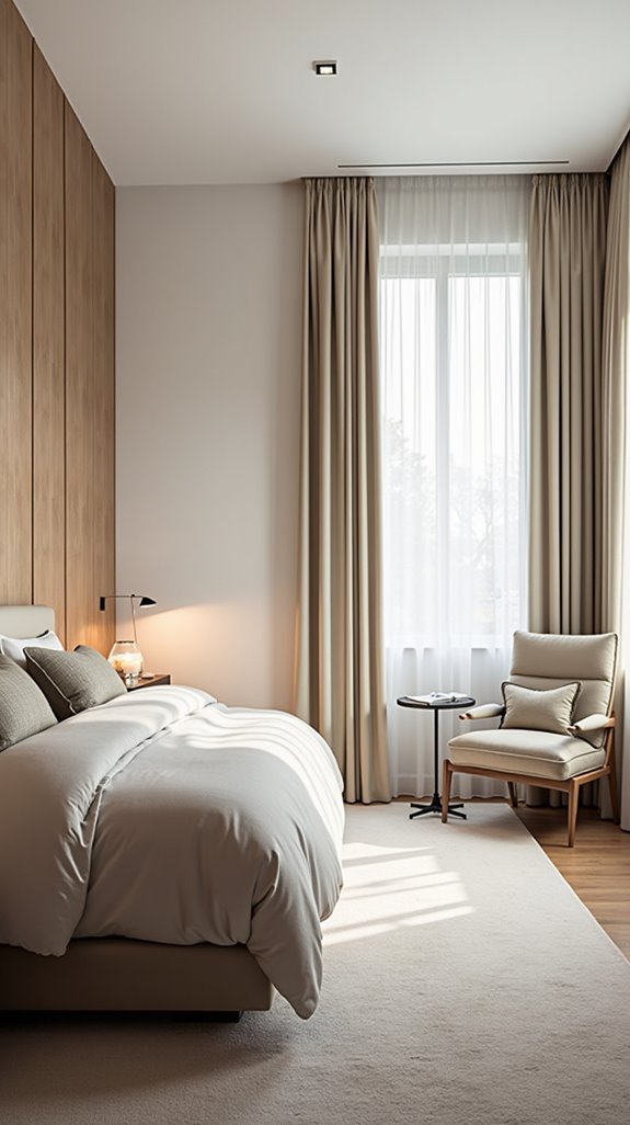 multifunctional bedroom zone design