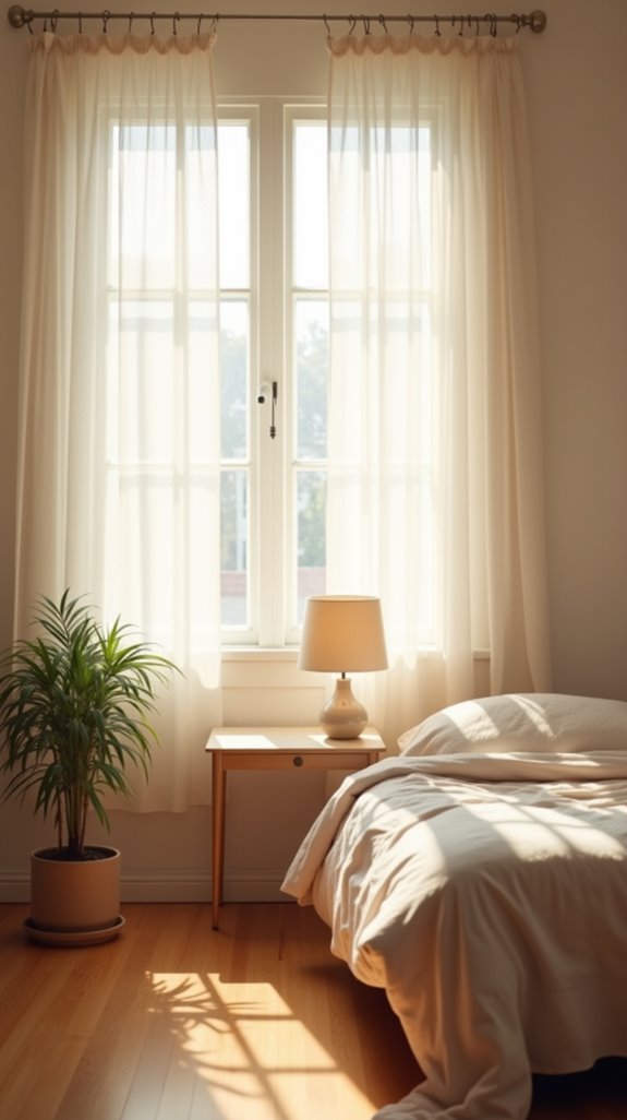 natural light serene atmosphere