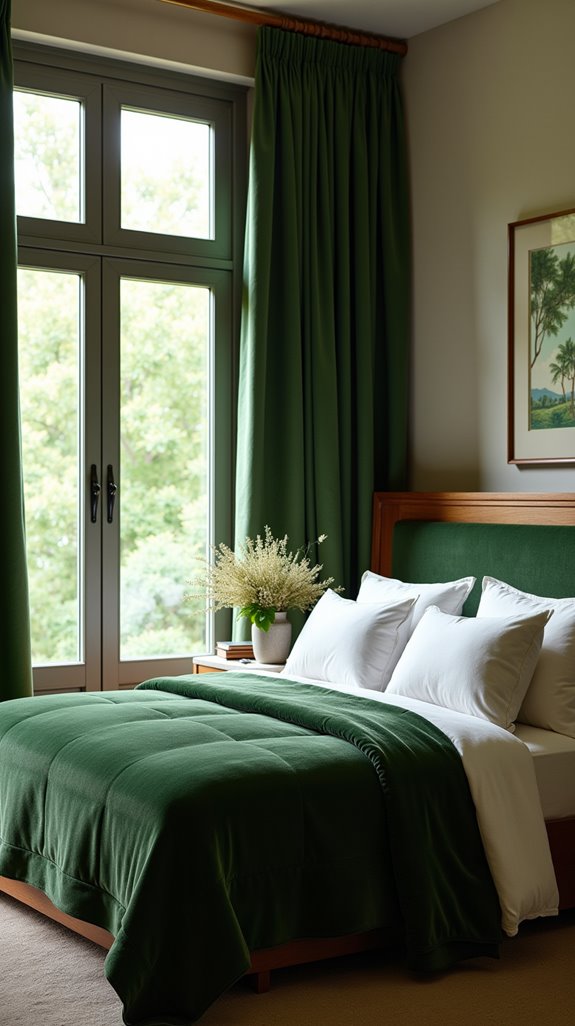 nature inspired bedroom tranquility