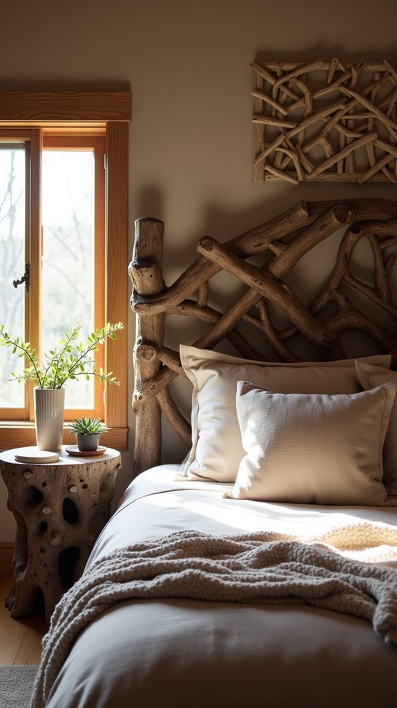 nature inspired rustic decor