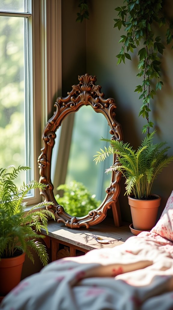 nature inspired wall mirrors