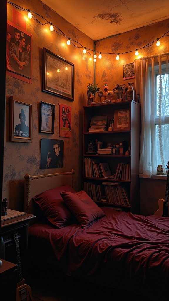 nostalgic vintage band posters