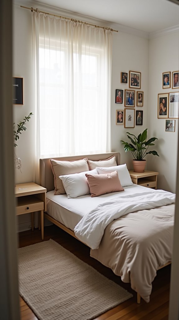 personalized bedroom photo decor