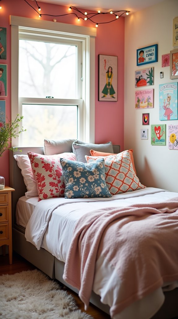 personalized cozy bedroom accents