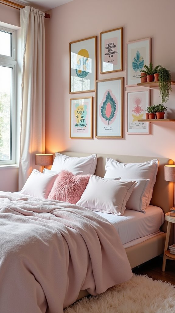 personalized creative gallery wall