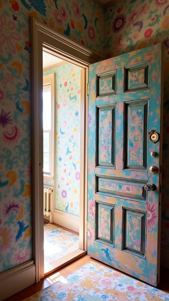 personalized door photo collages