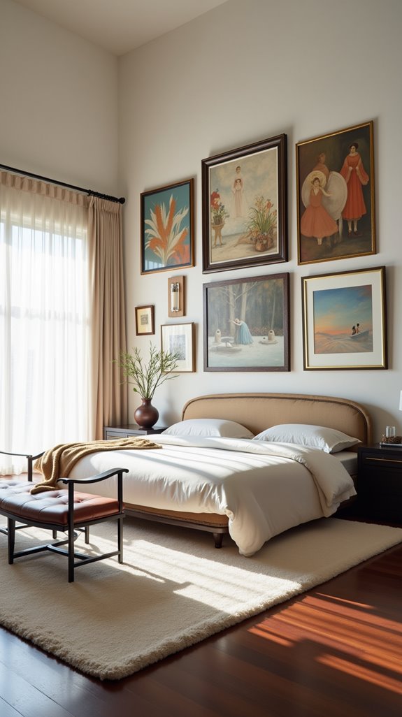 personalized inspiring gallery wall