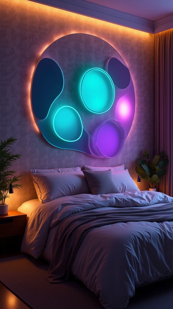 personalized led wall decor