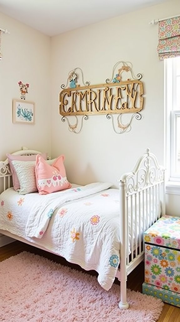 personalized toddler name signs