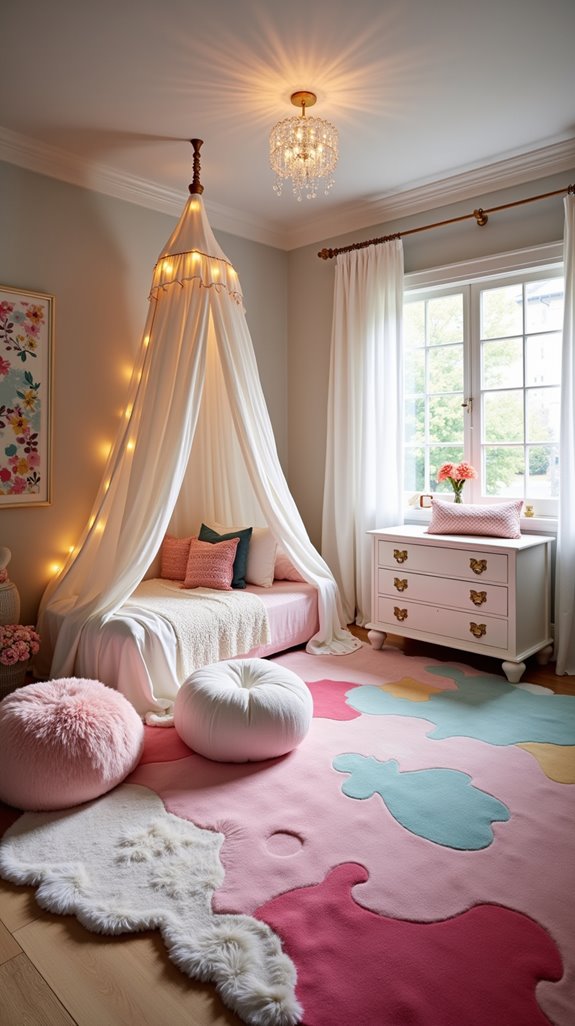 playful area rugs entice