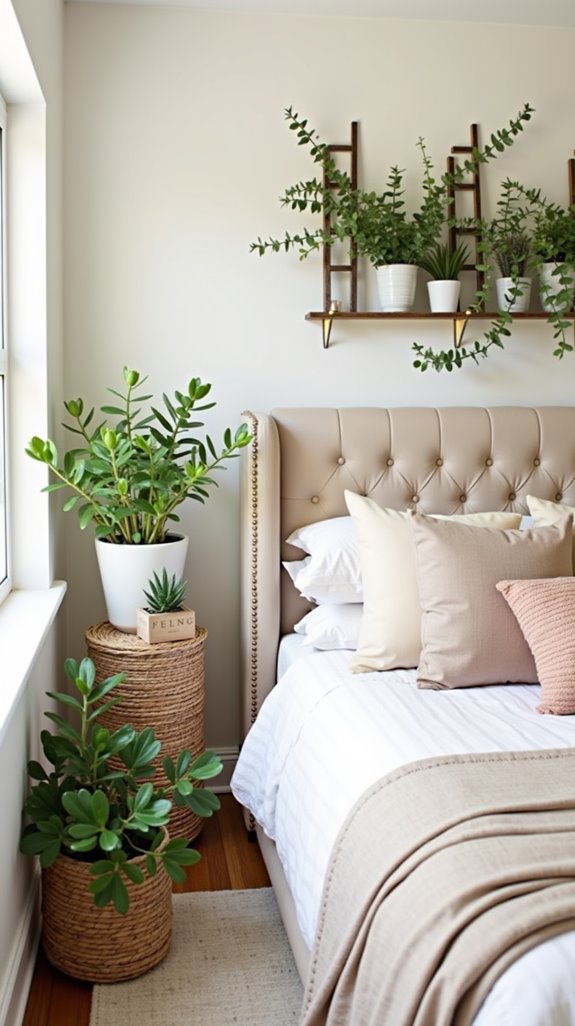 rejuvenating sanctuary with greenery