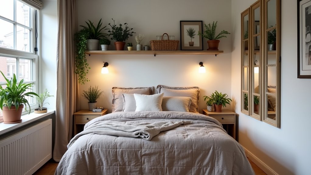 rental friendly bedroom ideas