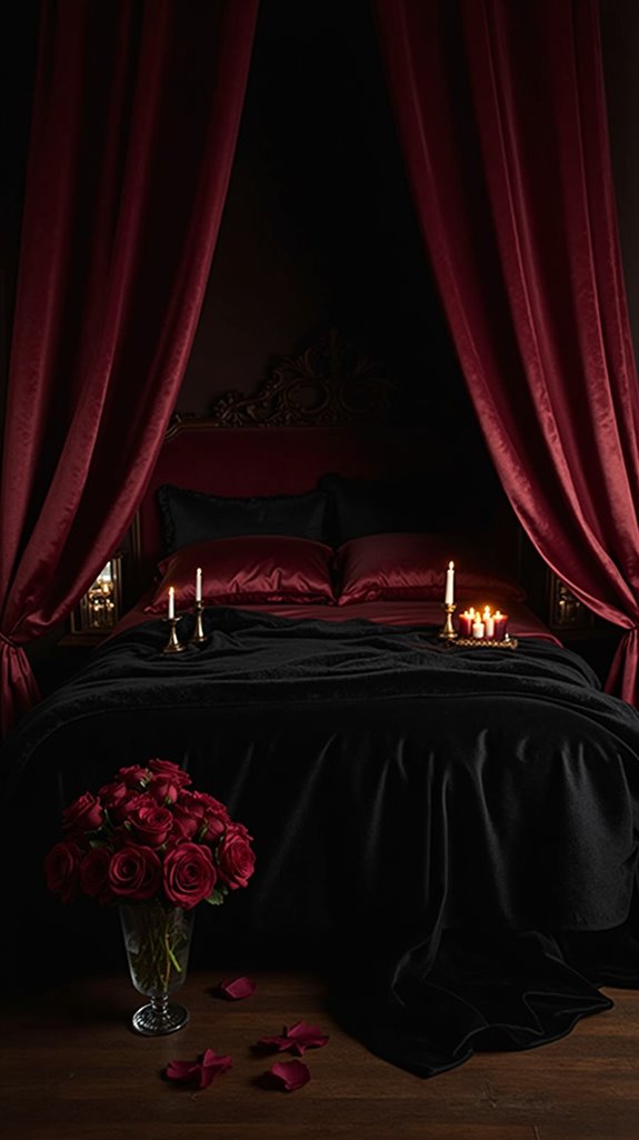 romantic sanctuary with elegance