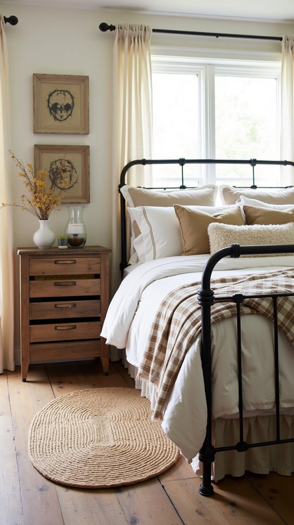 rustic farmhouse style rug inspiration