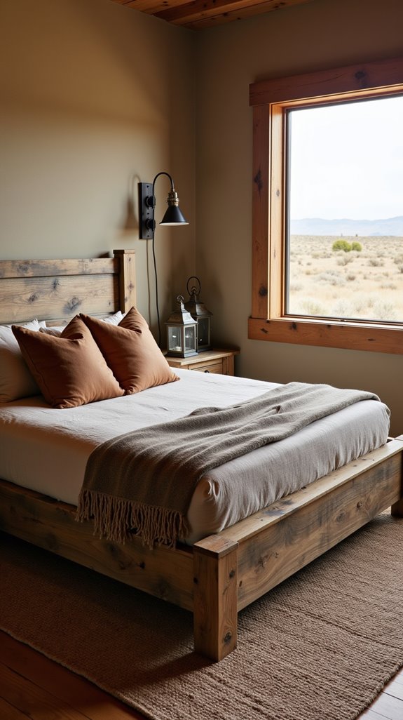 rustic furniture and leather