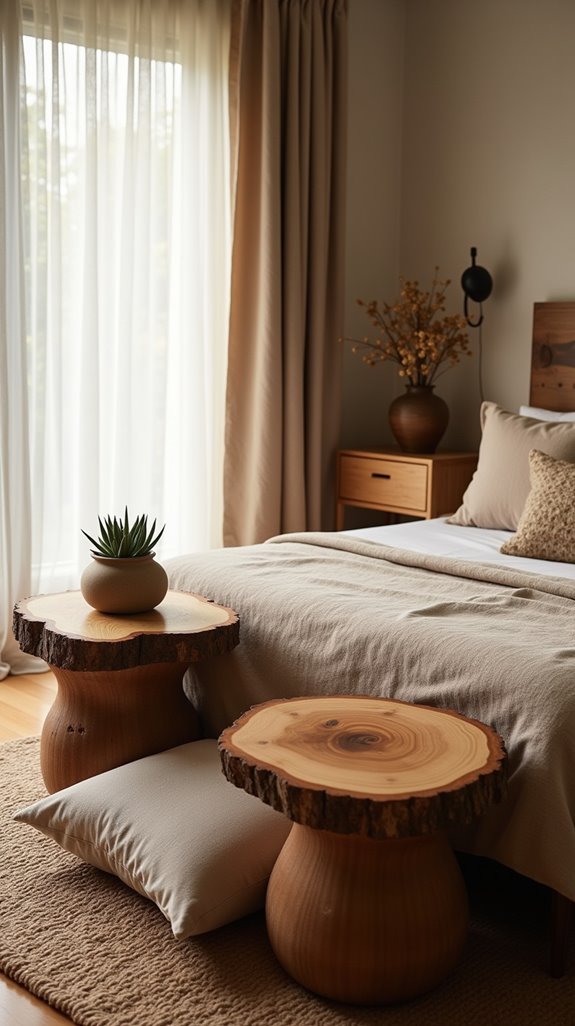 rustic live edge tabletops charm