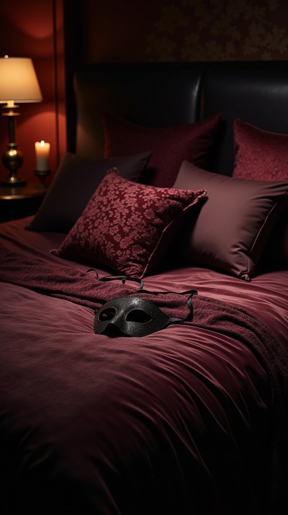 sensual textured romantic decor