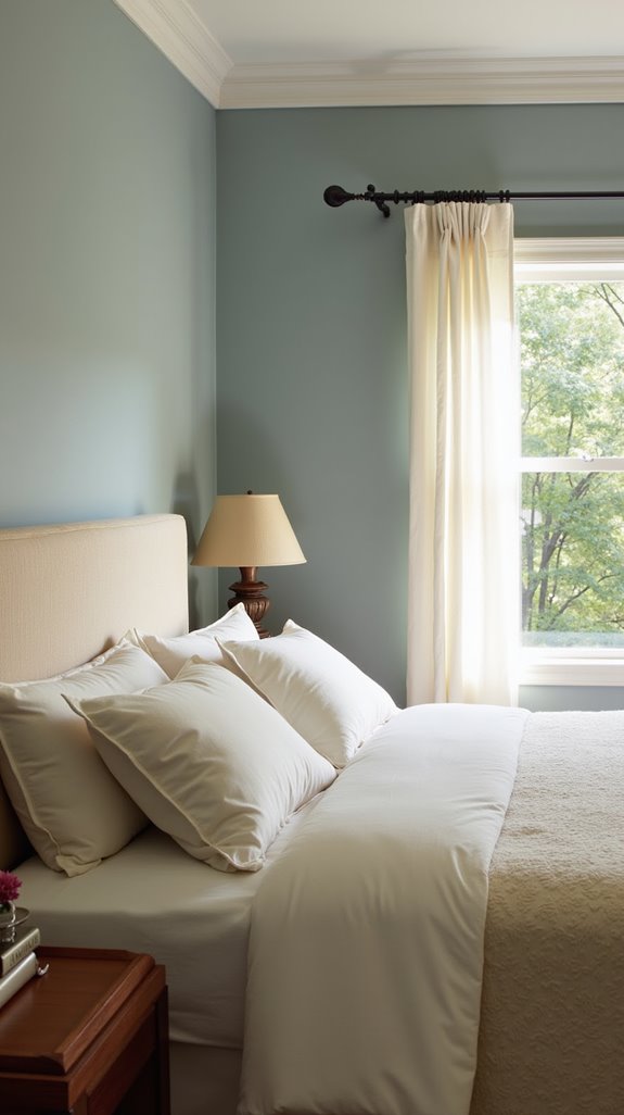 serene bedroom color palette