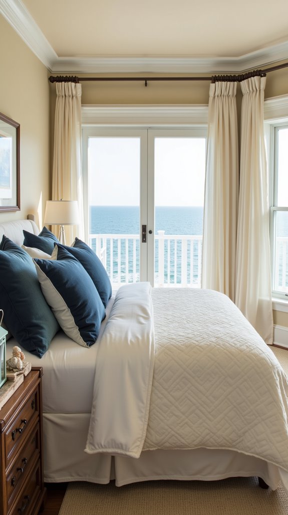 serene coastal bedroom retreat