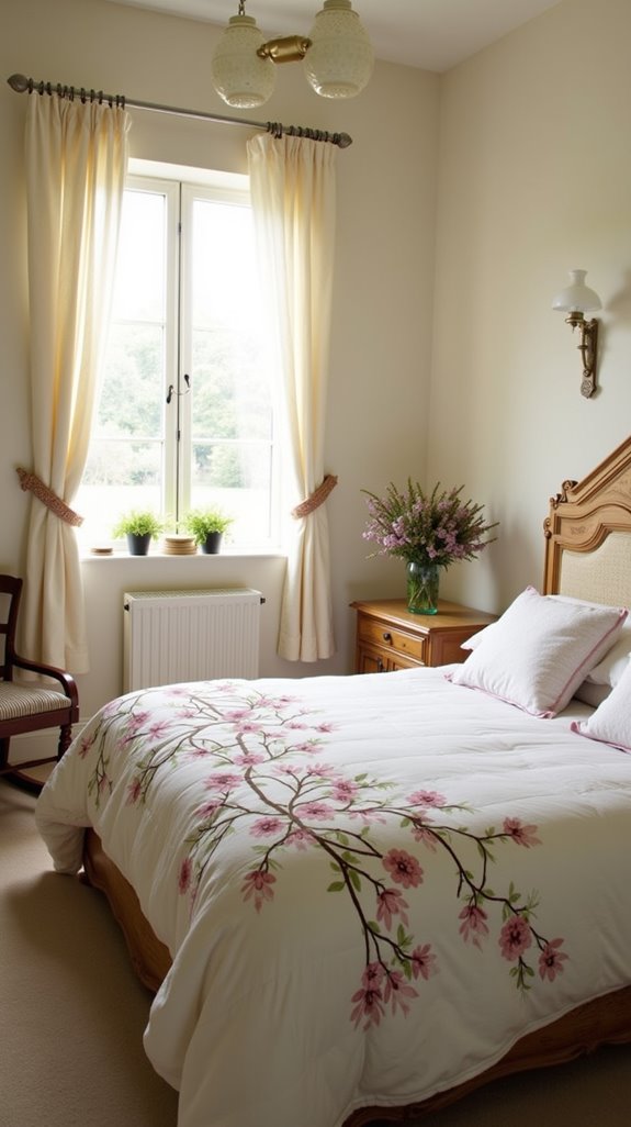 serene cottage bedroom comfort