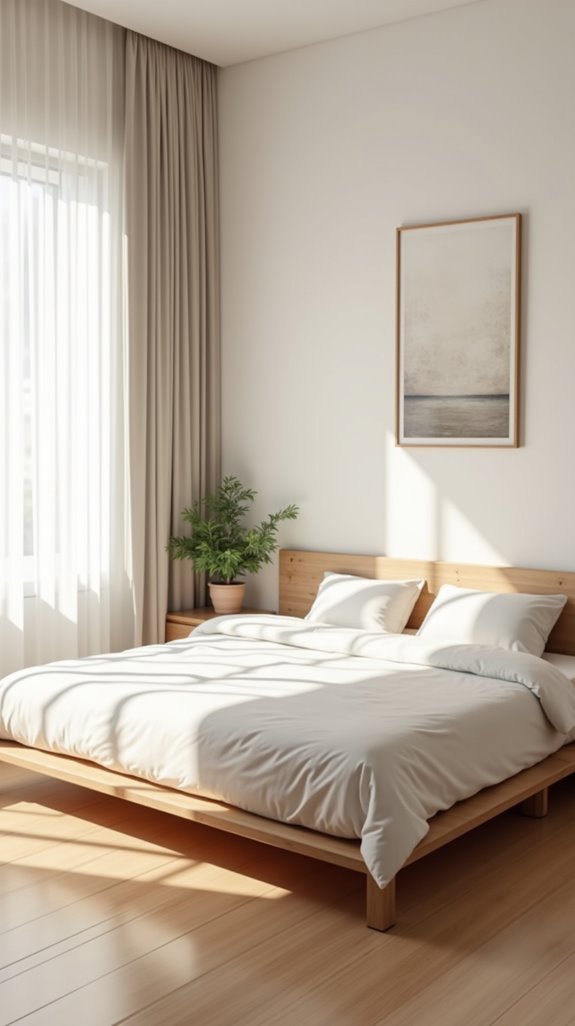 serene minimalist bedding essentials