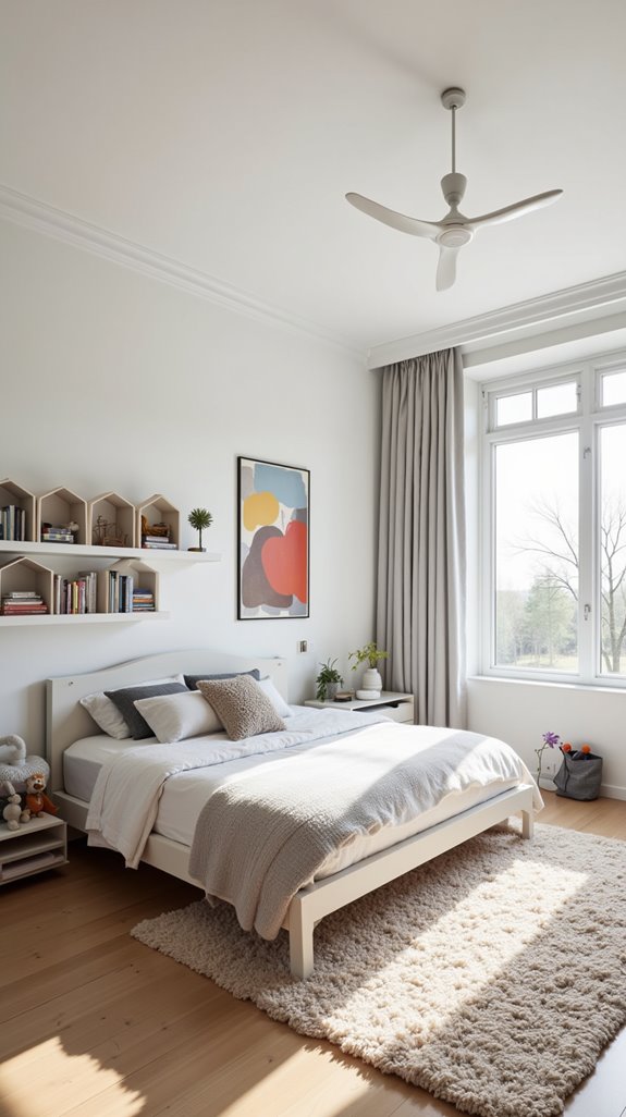 serene minimalist bedroom design