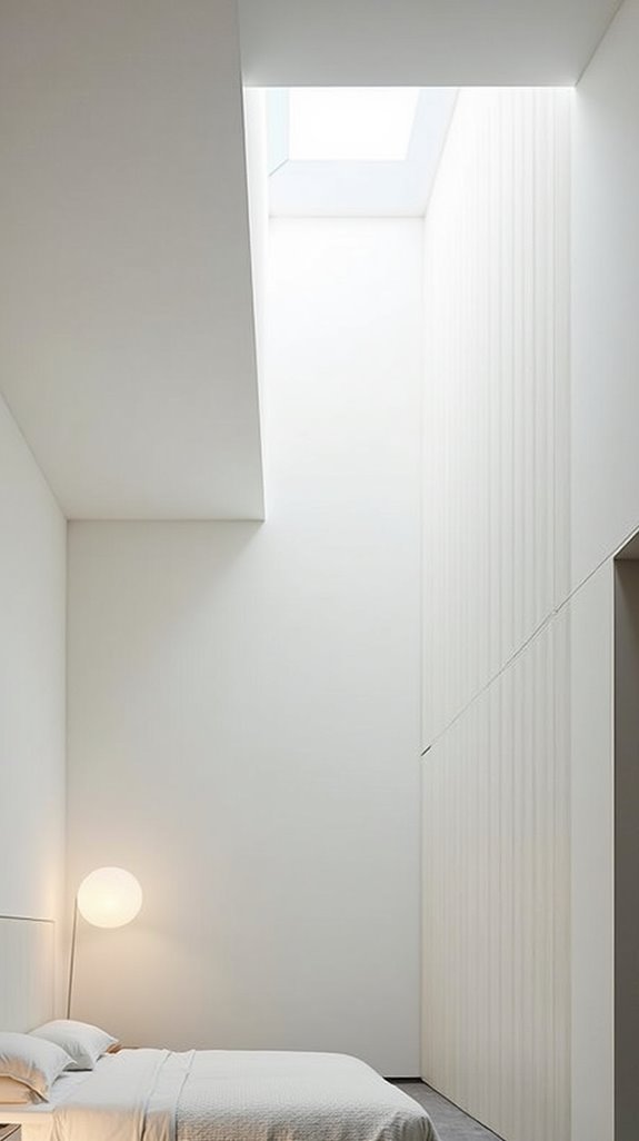 serene minimalist ceiling design