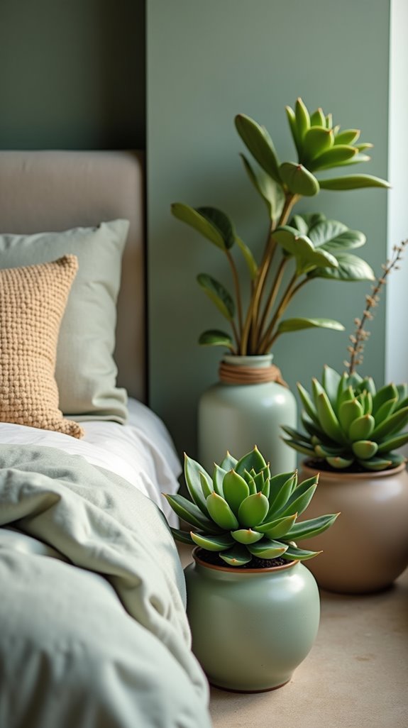 serene sage green decor
