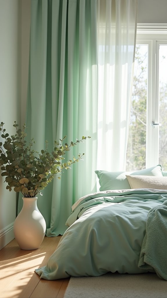 serene seafoam bedroom retreat