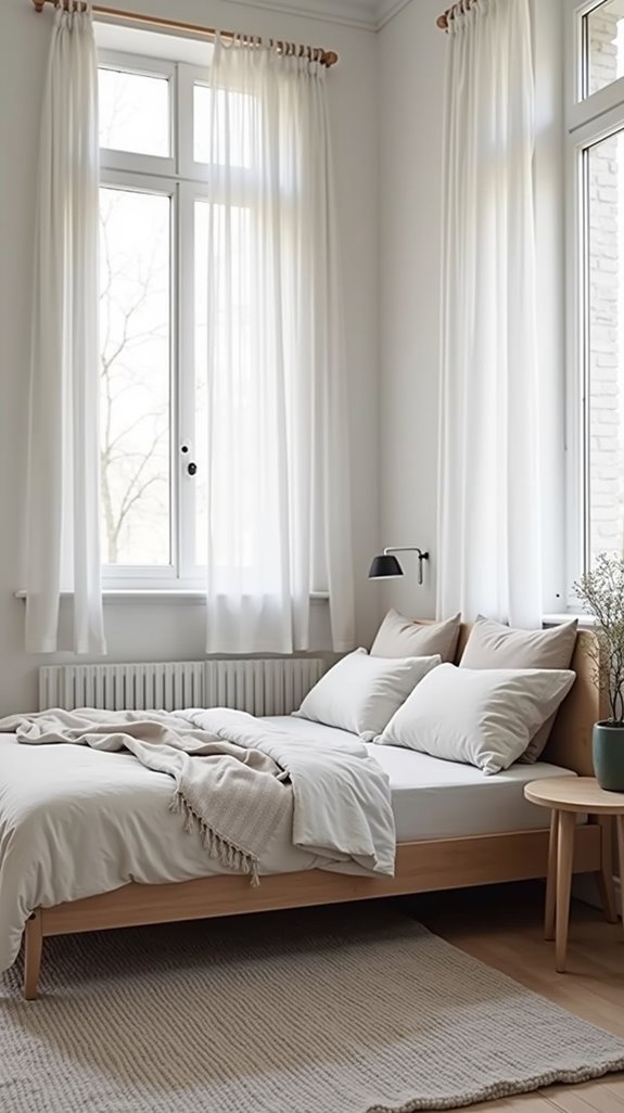 simplicity and serene comfort
