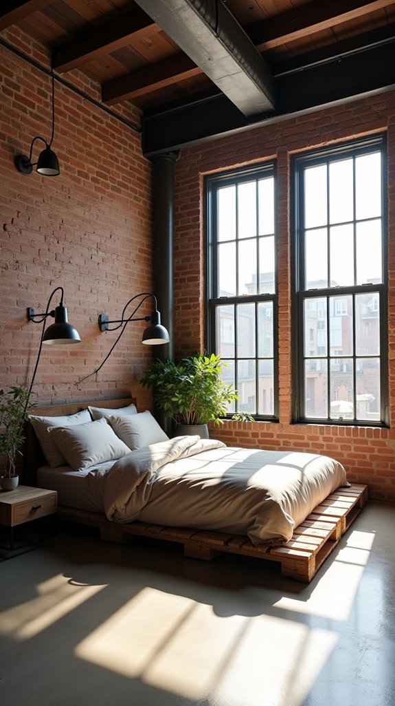 sleek rustic industrial sanctuary