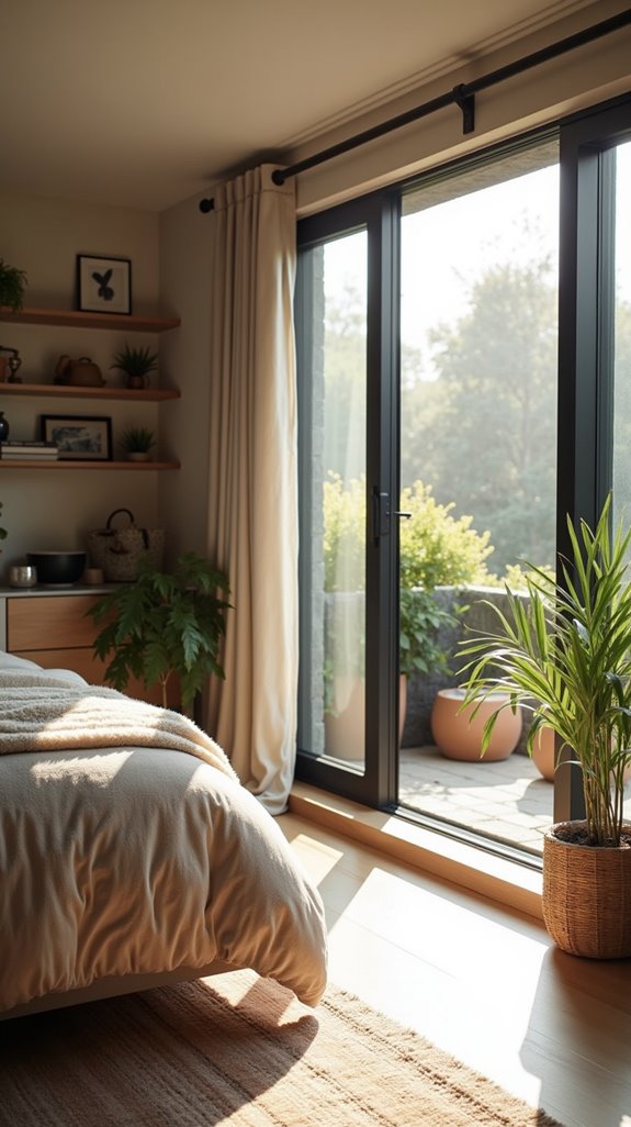 sliding doors optimize space