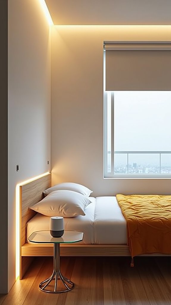 smart bedroom technology features