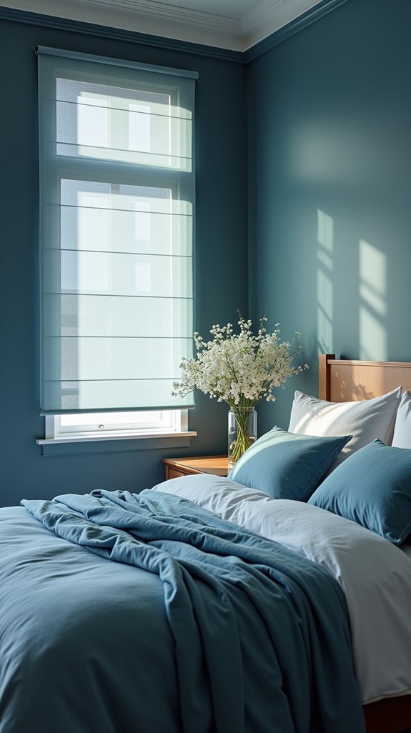 soothing slate blue sanctuary