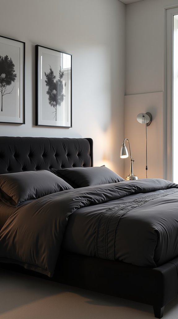 sophisticated black and white elegance