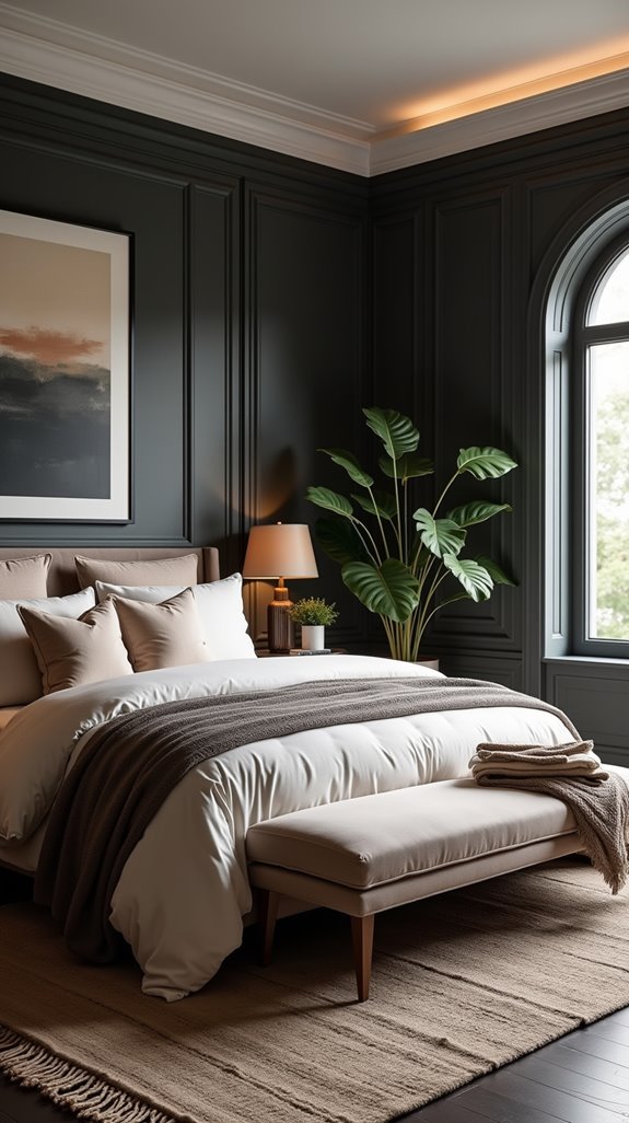 sophisticated charcoal gray elegance