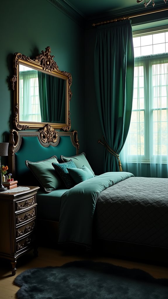 sophisticated dark feminine decor