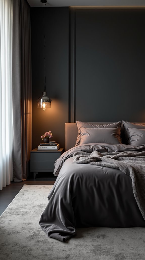 sophisticated inviting charcoal elegance