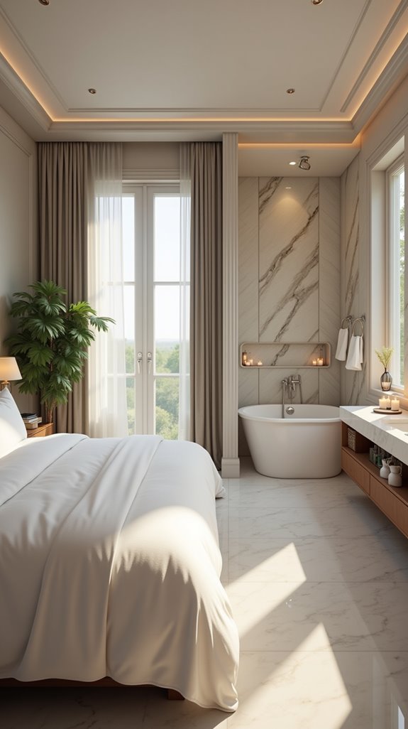 spa like ensuite bathroom features