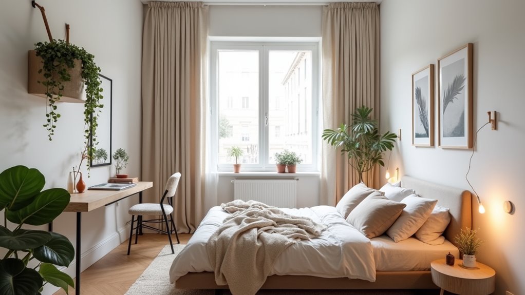 space saving bedroom design tips