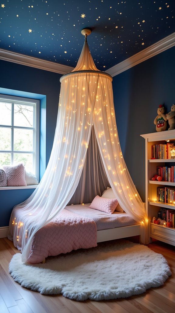starry night bedroom decor