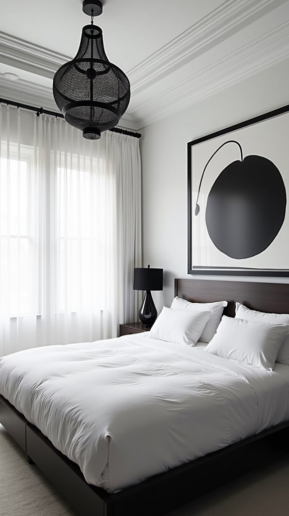 statement lighting enhances design