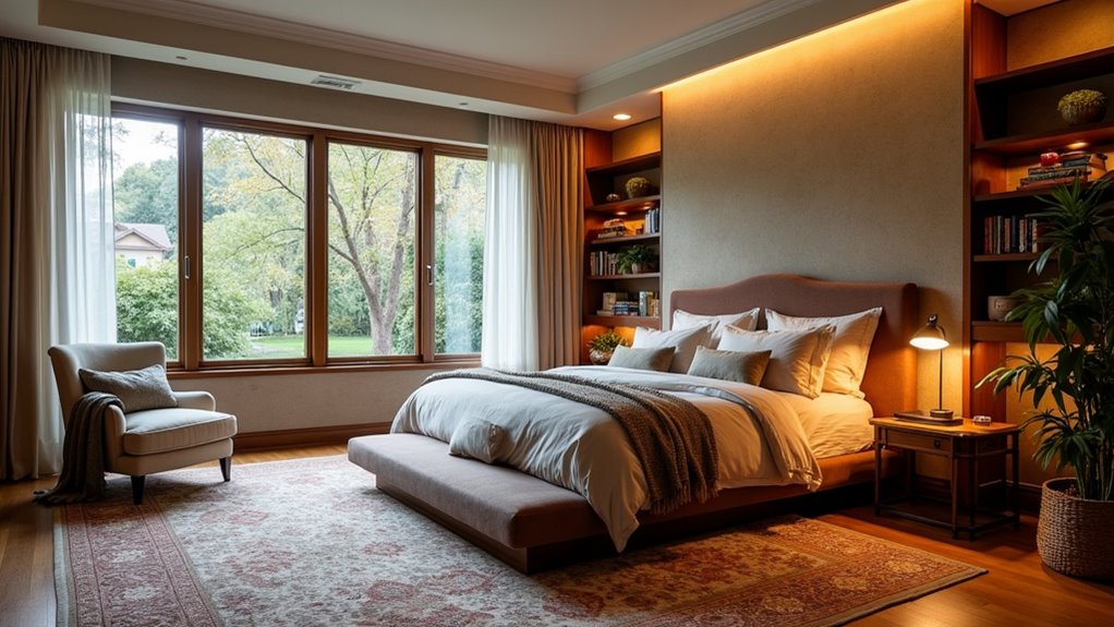 stylish basement bedroom transformation